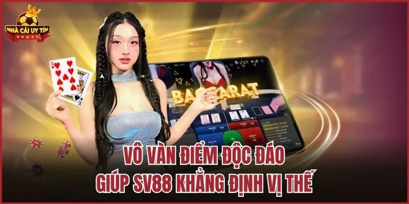 Vô vàn điểm độc đáo giúp SV88 khẳng định vị thế
